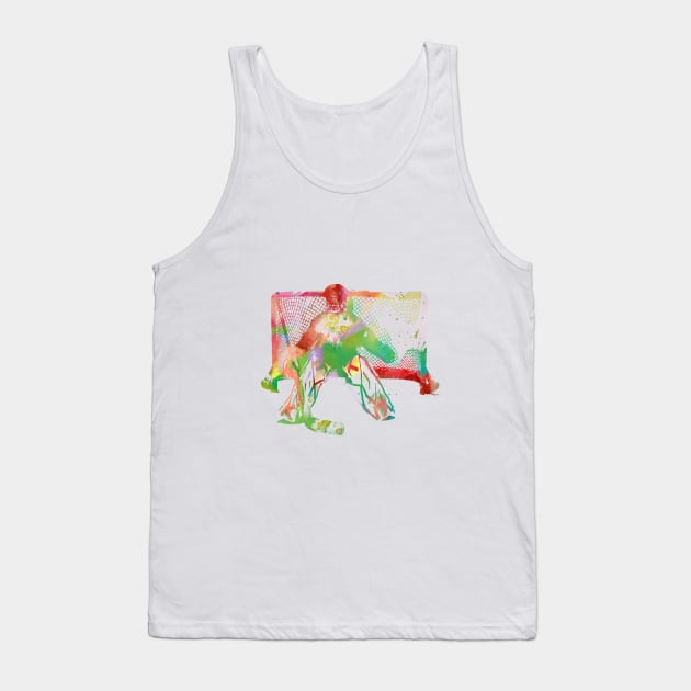 Ringette goalie Tank Top by RosaliArt